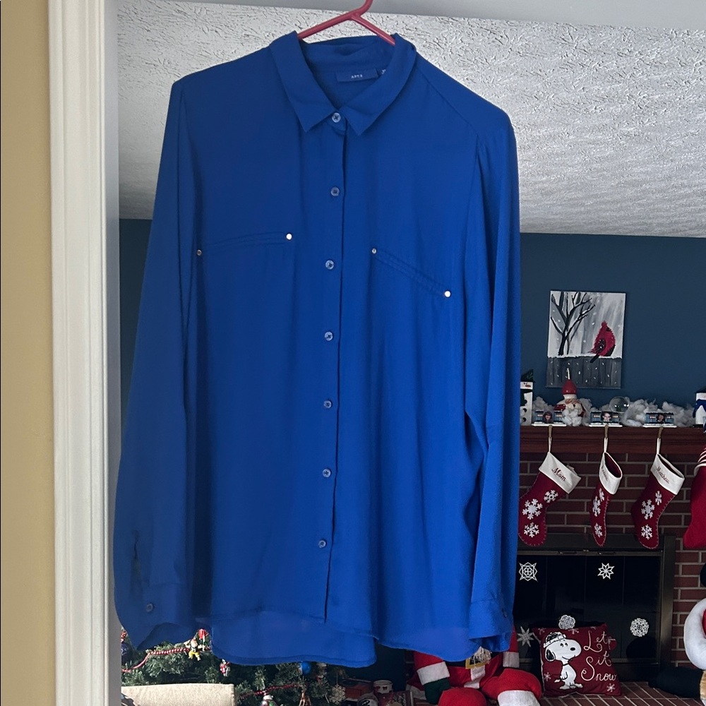 Apt. 9 Women's Blue Blouse